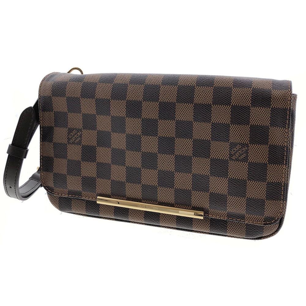 Louis Vuitton Hoxton Damier Ebene Brown Mini Shoulder Bag